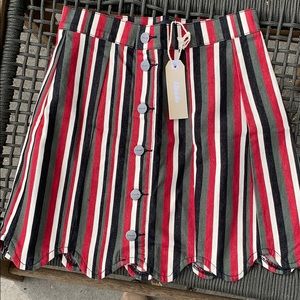 Multi colored Twill skirt from Afends